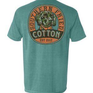NWT Southern Fried Cotton SS T-Shirt Cleo Label- Seafoam